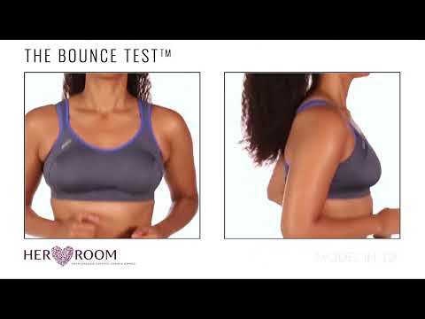 The Bounce Test-Champion Compression Vented Sports Bra 6793 