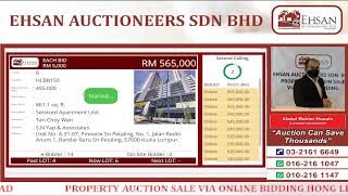 【Auction Bidding】Pinnacle Sri Petaling 914sf 14 Bidder - Bid from Rm495k to Rm575k