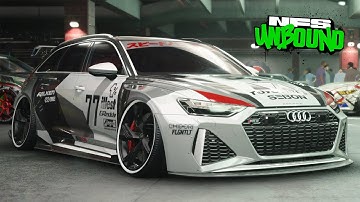 Need for Speed Unbound - 1000+HP Audi RS6 Avant Customization | Vol. 6