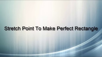 How to use Stretch Point To Make Perfect Rectangle in Stitchmax. (0060)