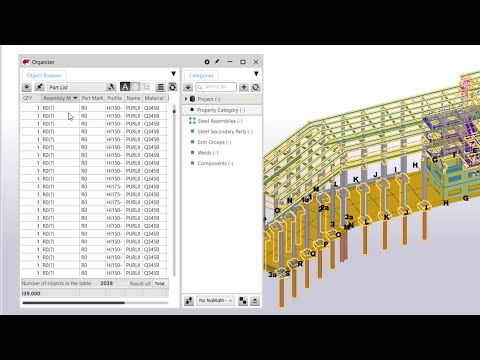 Find and fix overlapping numbers in Tekla Structures