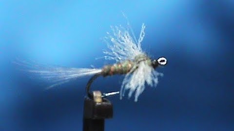 Fly Tying a Meck Rusty Spinner with Jim Misiura