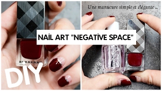 Diy/nail art ➖ des ongles "negative space"