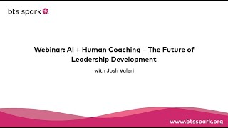 Webinar: AI + Human Coaching – The Future of Leadership Development