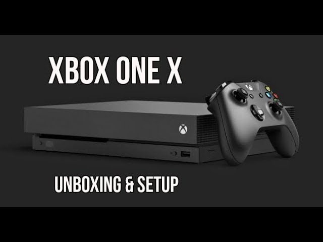 How to SETUP the Xbox One X for Beginners 