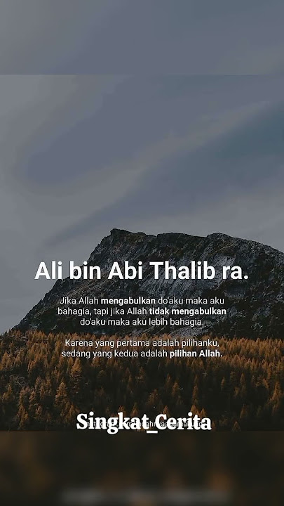 Kata Bijak || Ali Bin Abi Thalib #quotes #dakwah #motivation #allah #motivasi #alquran #selfreminder