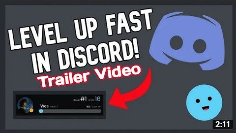 How To Level Up Fast In Any Discord Server! (MEE6, Tatsu, Koya, etc.) Trailer video #LogicalDiscord