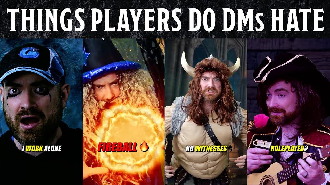 Things Players Do DMs HATE | D&D Shorts Compilation