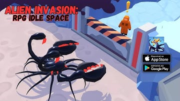Alien Invasion: RPG Idle Space  Gameplay Walkthrough  -  ( iOS, Android )