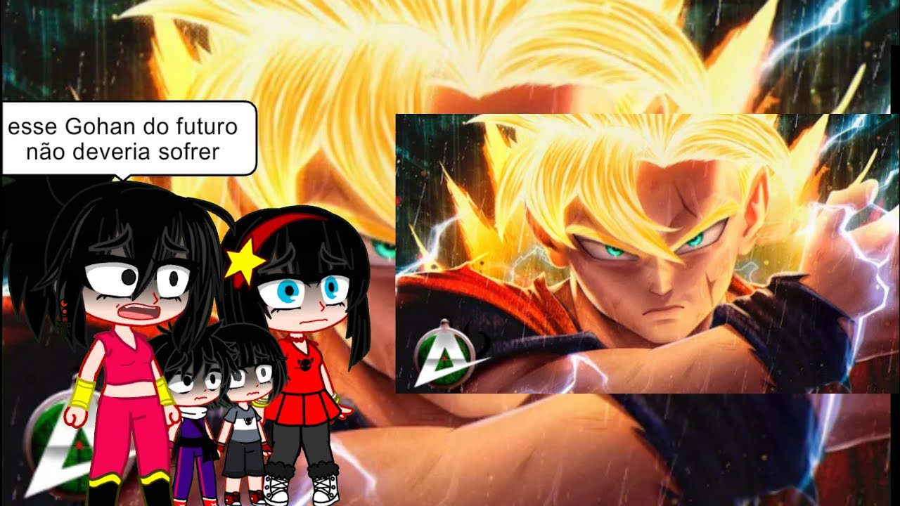 Família do Gohan reagir rap Mirai gohan (luz do futuro)