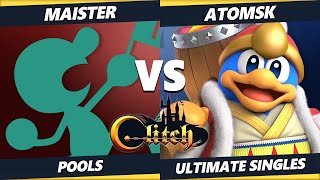 Glitch Konami Code - Maister Game & Watch Vs. Atomsk Dedede Smash Ultimate Tournament
