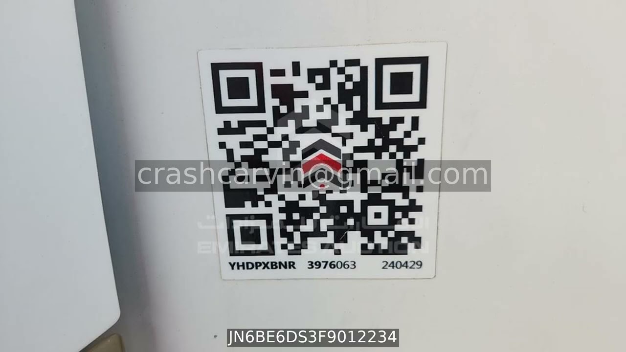 JN6BE6DS3F9012234 NISSAN URVAN 2015 - YouTube