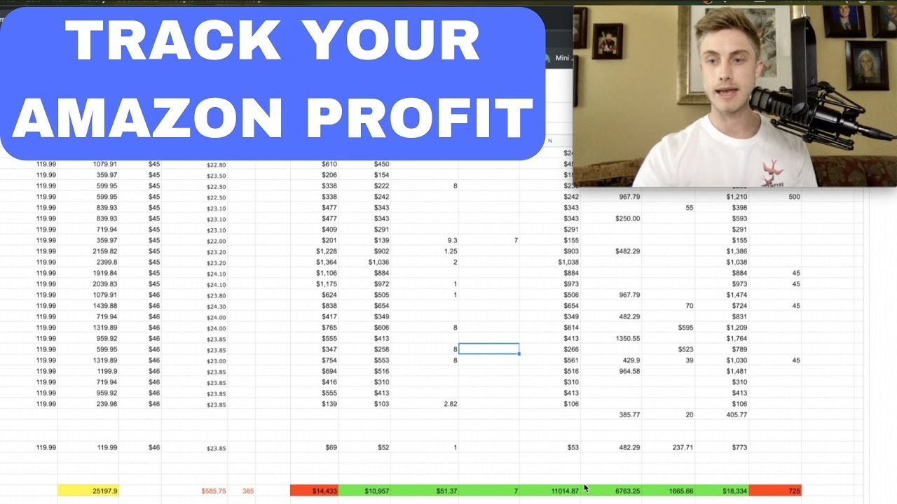 How I Track Amazon FBA Profit (StepbyStep Guide) YouTube
