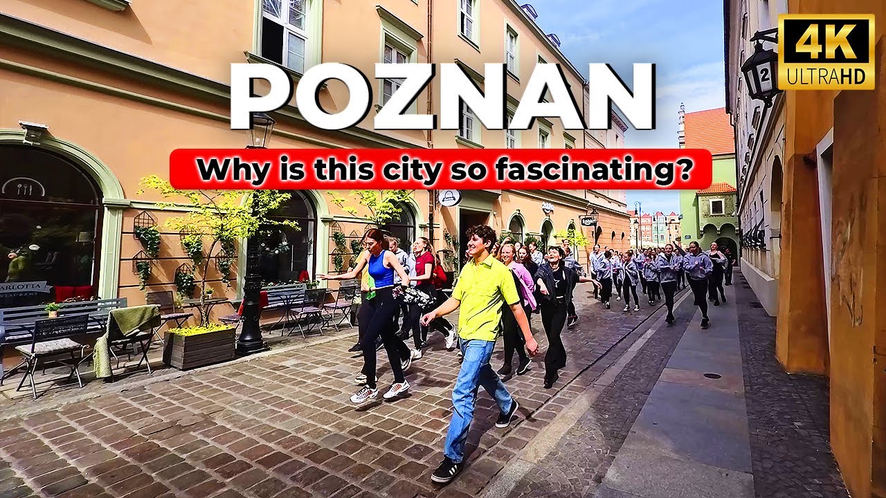 Poznan: A Walk Through One of Poland's Most Magnificent Cities | Walking tour 4K