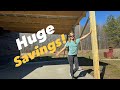 You will not believe how much this cost 5 day garage build