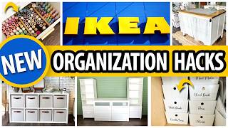 🔥*GENIUS* IKEA Organization HACKS! ✨ NEW high-end ideas ✨small space transformation