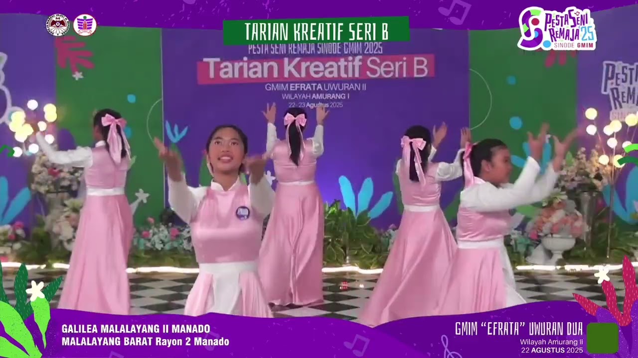 Tarian Kreatif Remaja GMIM Galilea 2025
