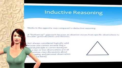 critical thinking - deductive and inductive reasoning