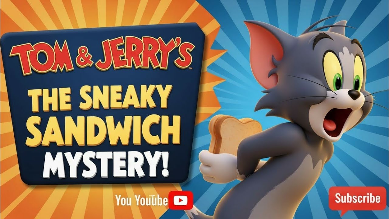 Tom and Jerry 🐱🐭 The Sneaky Sandwich Mystery 🥪😂 | Funny Kids Story | Do Do Do Fun Cartoon Adventure