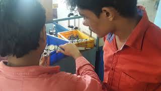 Hands on training in Measuring Instruments and Gauges.