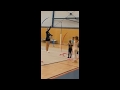 Художественная гимнастика с 3-летним ребенком \ Rhythmic gymnastics with a 3-year old child