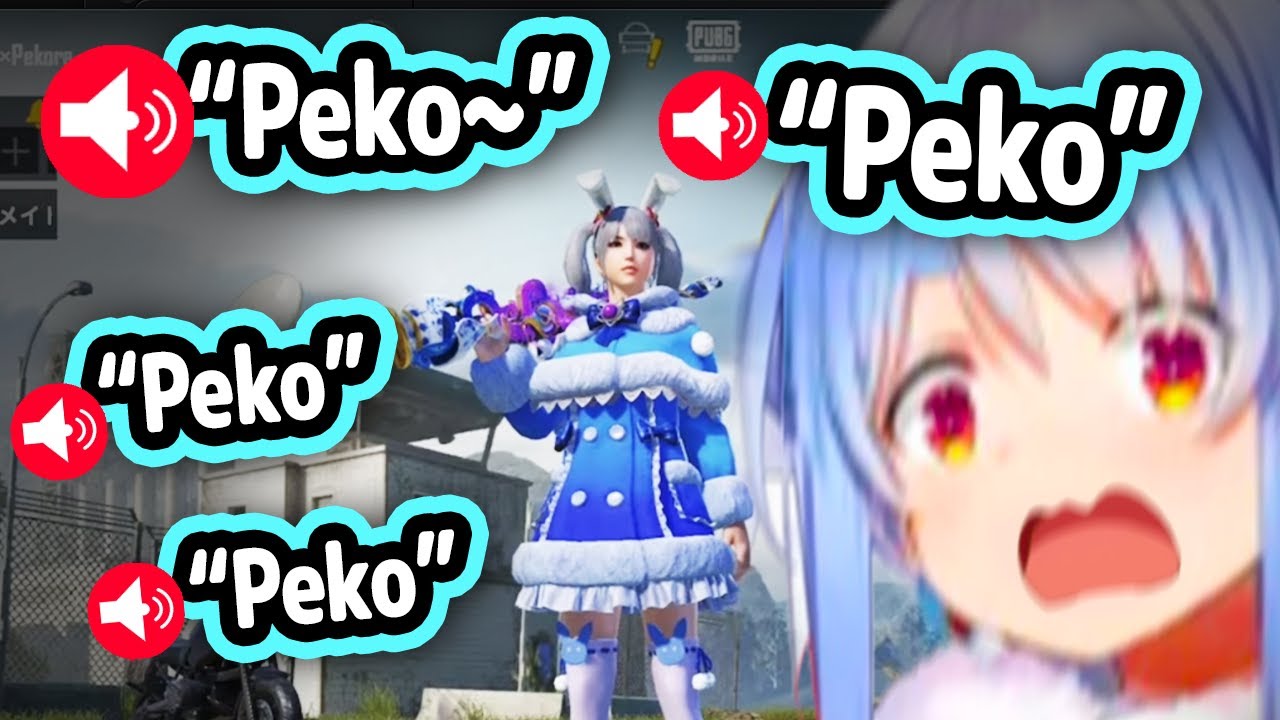 Pekora's Teammates Spam "Peko" Voice Over Voice-Chat【Hololive】