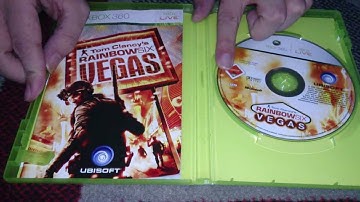 Nostalgamer Unboxes Tom Clancys Rainbow Six Vegas On Microsoft Xbox 360 PAL Version