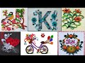 6 easy and awesome Quilling designs |Paper Quilling Art