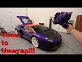 Unwrapping The Stradman's AVENTADOR!!!