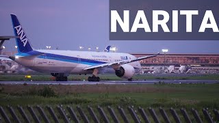 [4K] Taxiing Jet Planes at Narita Airport, Japan