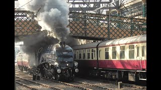 Lner A4 Pacific No 60007 Sir Nigel Gresley Visits Carlisle For A Rail Tour - 13Th August 2025.