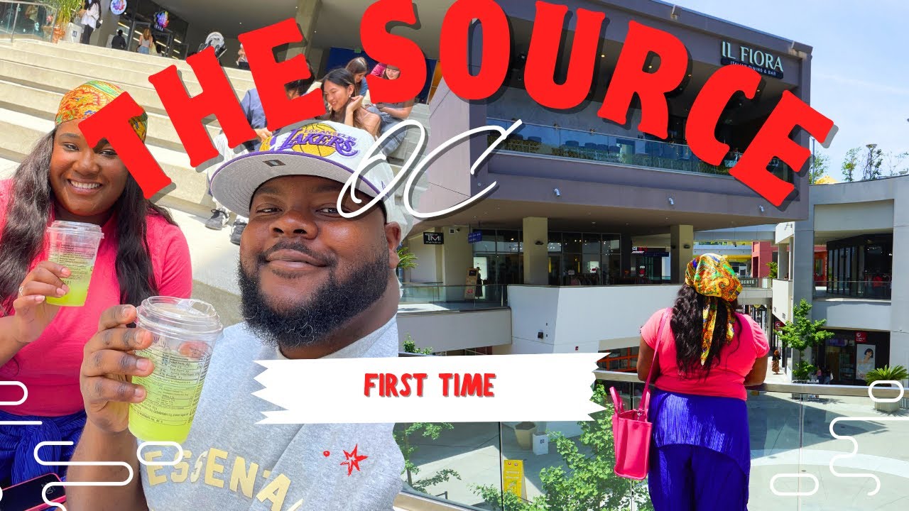 THE SOURCE OC VLOG l Trying Korean food, shopping, and Exploring l Los ...