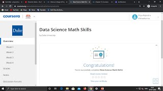 Data Science Math Skill || Week 3 Quiz Answer || Coursera