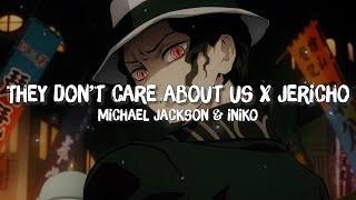 They Don't Care About Us x Jericho - TikTok Mashup (Lyrics) Resimi