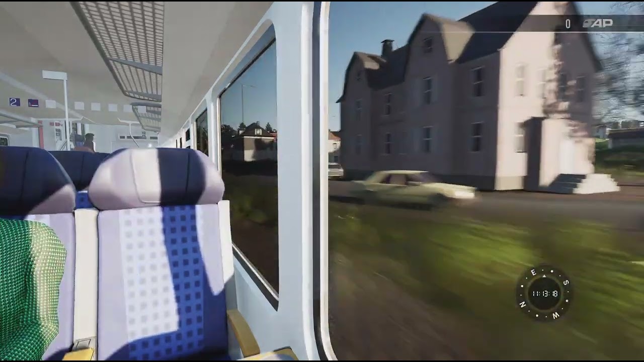 Mitfahrt im RE18 Coswig-Großenhain