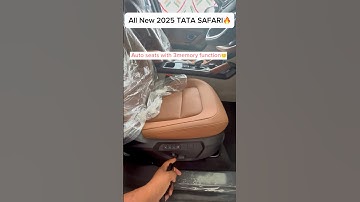 All new TATA SAFARI🔥Auto seats with memory function😍🔥 #trending #tata #technology #viral #shorts