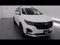 2024 Chevrolet Equinox RS Summit White Used. walk around for sale in Fond Du Lac, Wisconsin,