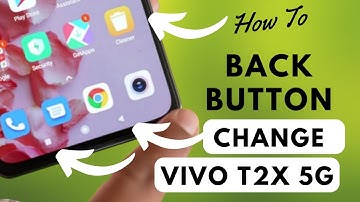 Vivo T2x 5G Back Button Settings  Vivo T2x 5g Navigation Buttons Settings
