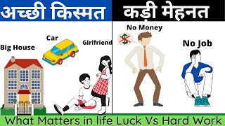 Luck Vs Hard Work || Which is more important || Motivationam || Sudheer Majra Profile
