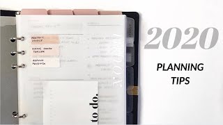 3 Tips for Planning in 2020