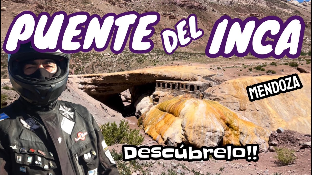 De USPALLATA a PUENTE DEL INCA | imperdible | POLVAREDAS | MENDOZA | en moto por Argentina