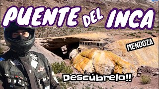 De USPALLATA a PUENTE DEL INCA | imperdible | POLVAREDAS | MENDOZA | en moto por Argentina