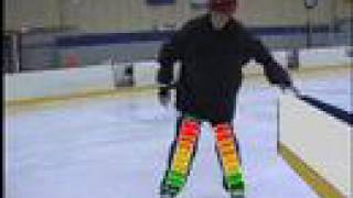 How to stop on ice skates - Ice Skating tutorial