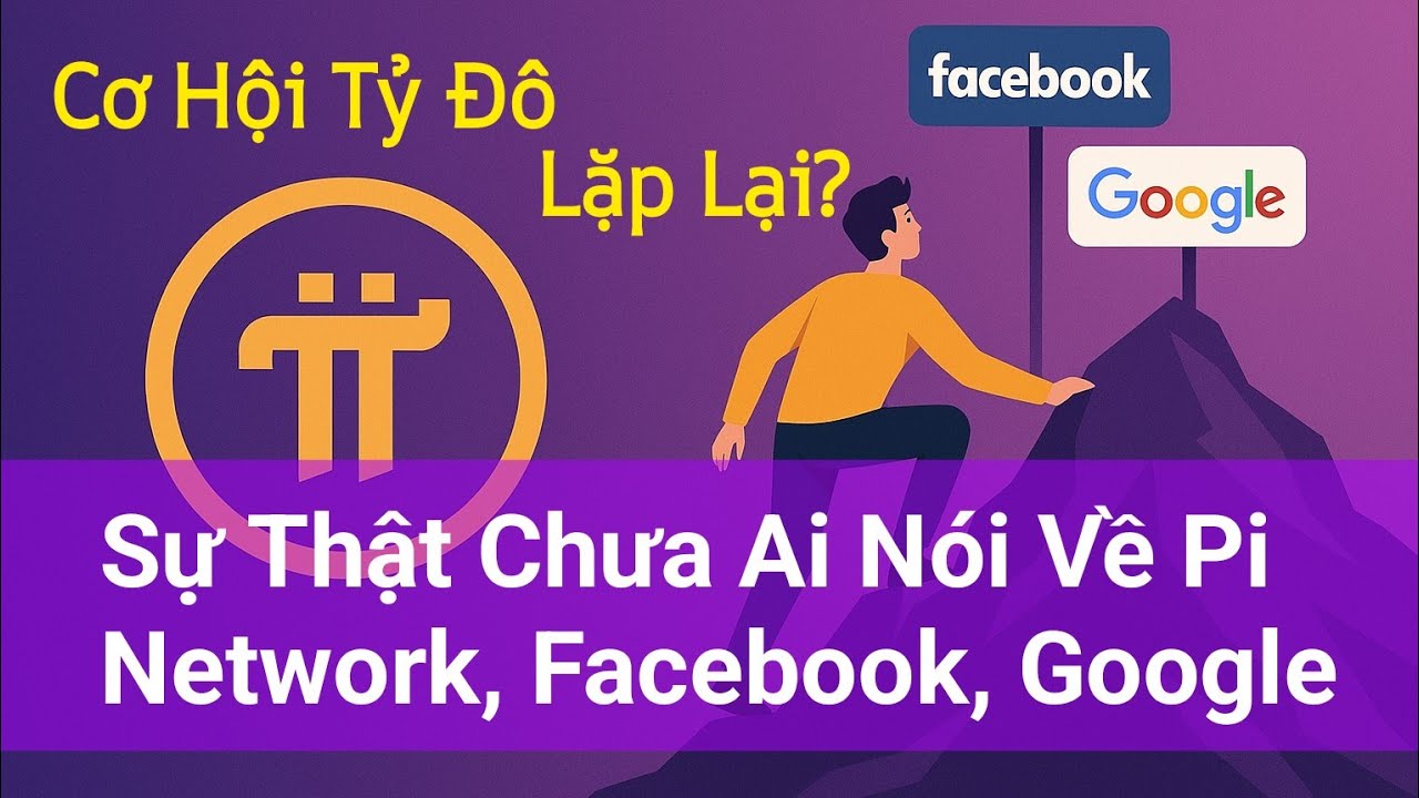 Sự Thật Chưa Ai Nói Về Pi Network, Facebook, Google, Cơ Hội Tỷ Đô Lặp Lại ?