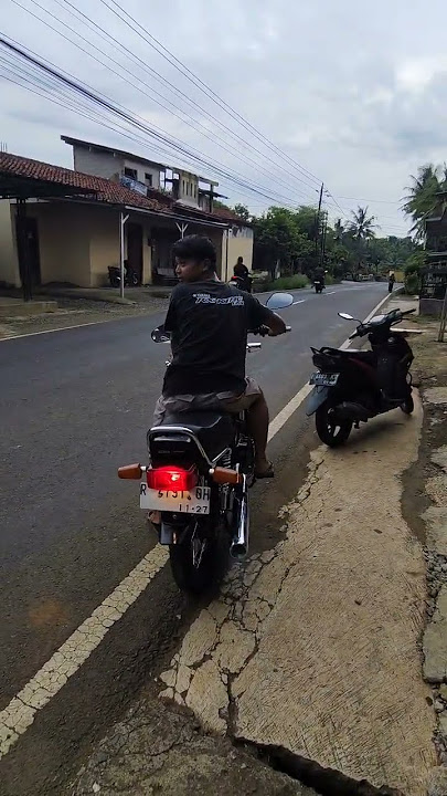 cek sound knalpot RX king Boter/Bopad (bobokan terompet) khas Padang