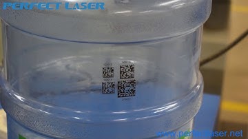Perfect Laser Laser Coding Machine For Bottle Working Video