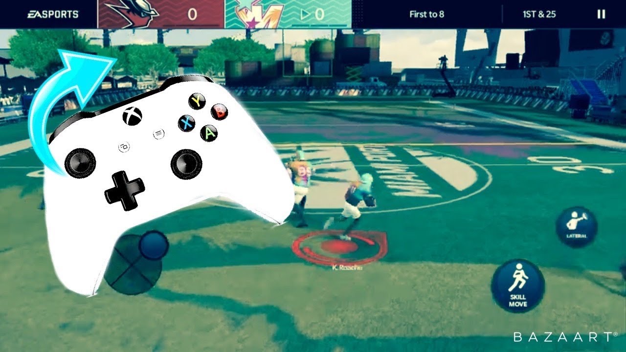 How To Use Your Xbox One Controller In Madden 21 Mobile Xbox Controller Only Youtube