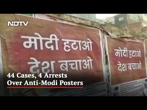 44 Cases, 4 Arrests Over Anti-Modi Posters, AAP Says "Peak Dictatorship"