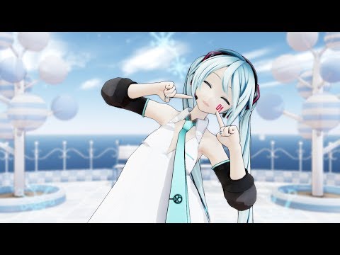 【MMD】『スターナイトスノウ』【初音ミク】初音未來（Hatsune Miku）【VOCALOID】1080p60s FullHD