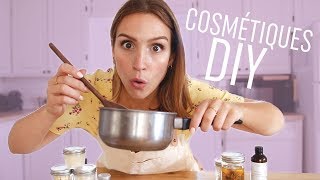 J'ESSAIE DE FAIRE DES COSMÉTIQUES !...